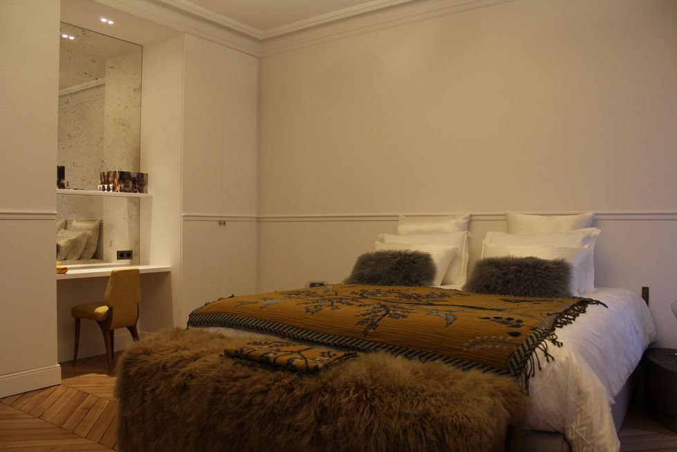 chambre minimaliste & cosy rénové