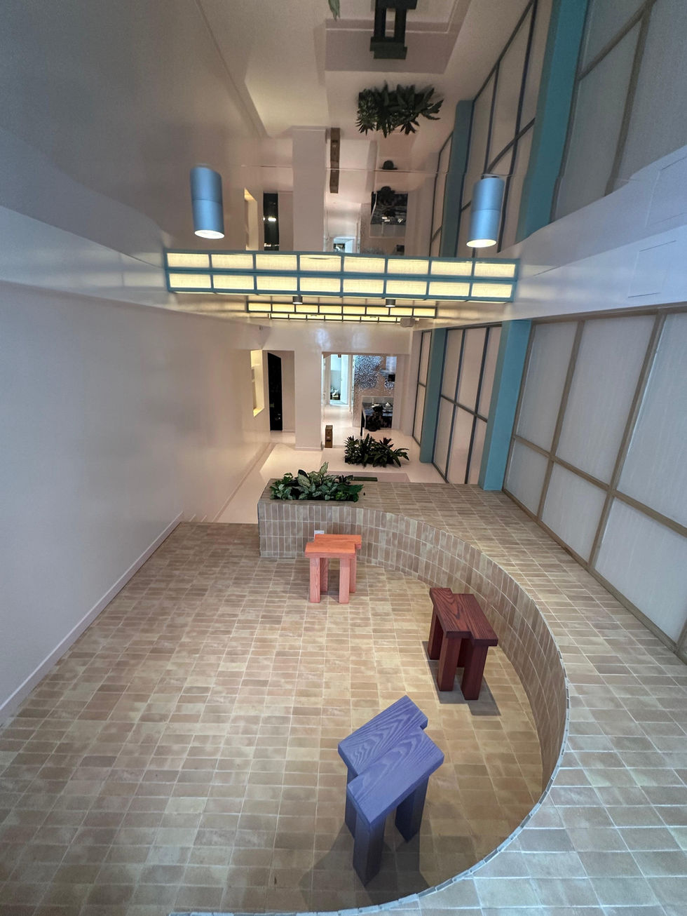 Boutique intérieur Café Shin Palais Royal rénové