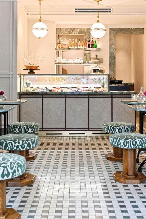 Photo d'un espace de l'intérieur d'un glacier rénové