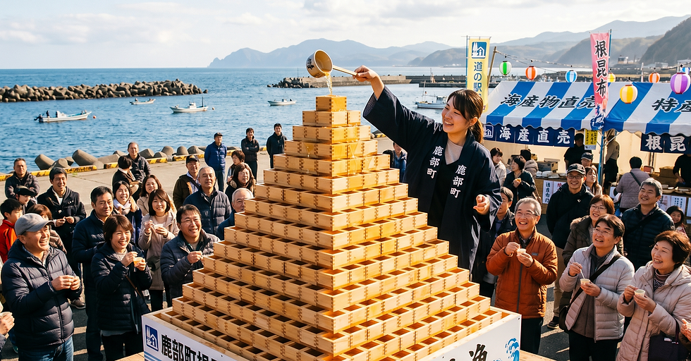 道の駅でのイベントの様子