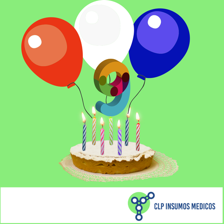 9 años contribuyendo a mejorar la salud en Chile!