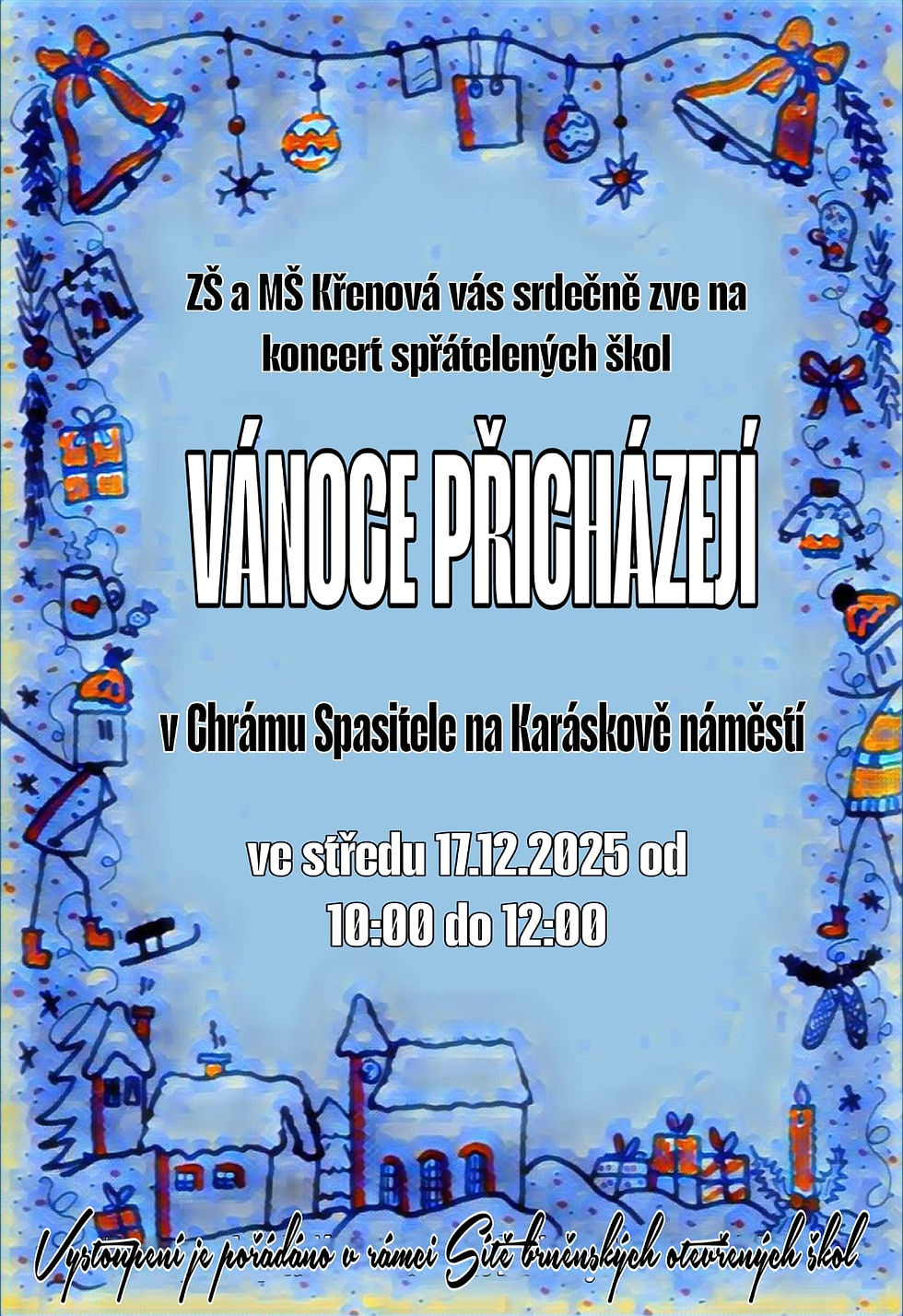 Vánoce s Křenkou přicházejí do Chrámu Spasitele