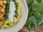 Spinach Omelette