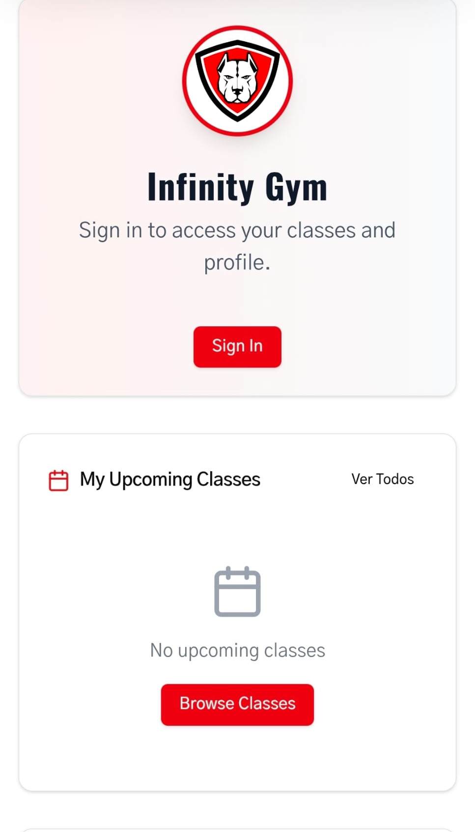 My Infinity App