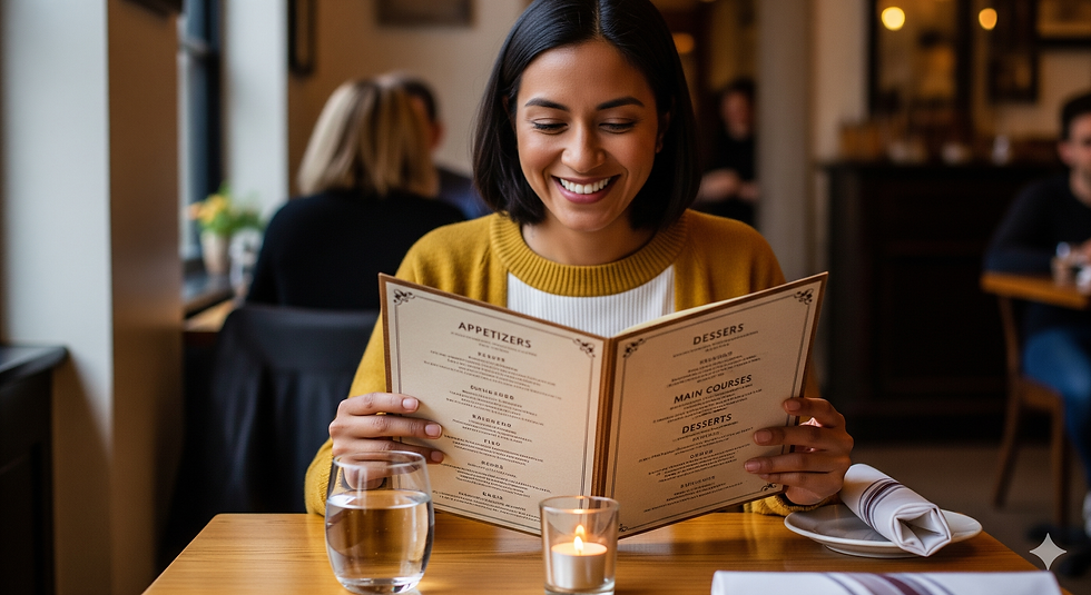 Cómo hacer un Menú