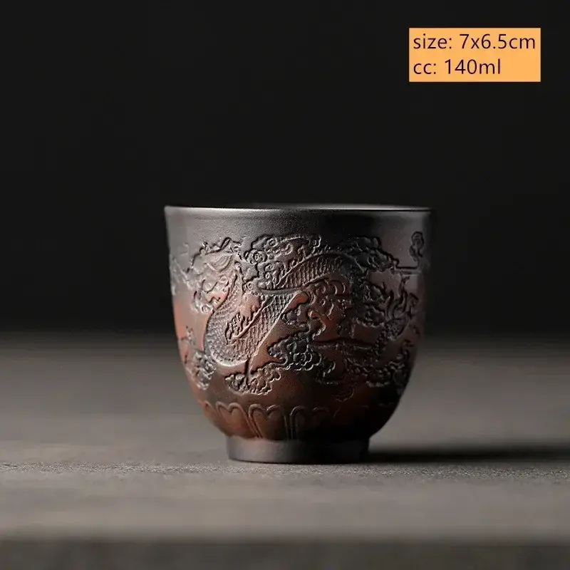 Thumbnail: Boutique Purple Pottery Tea Cup