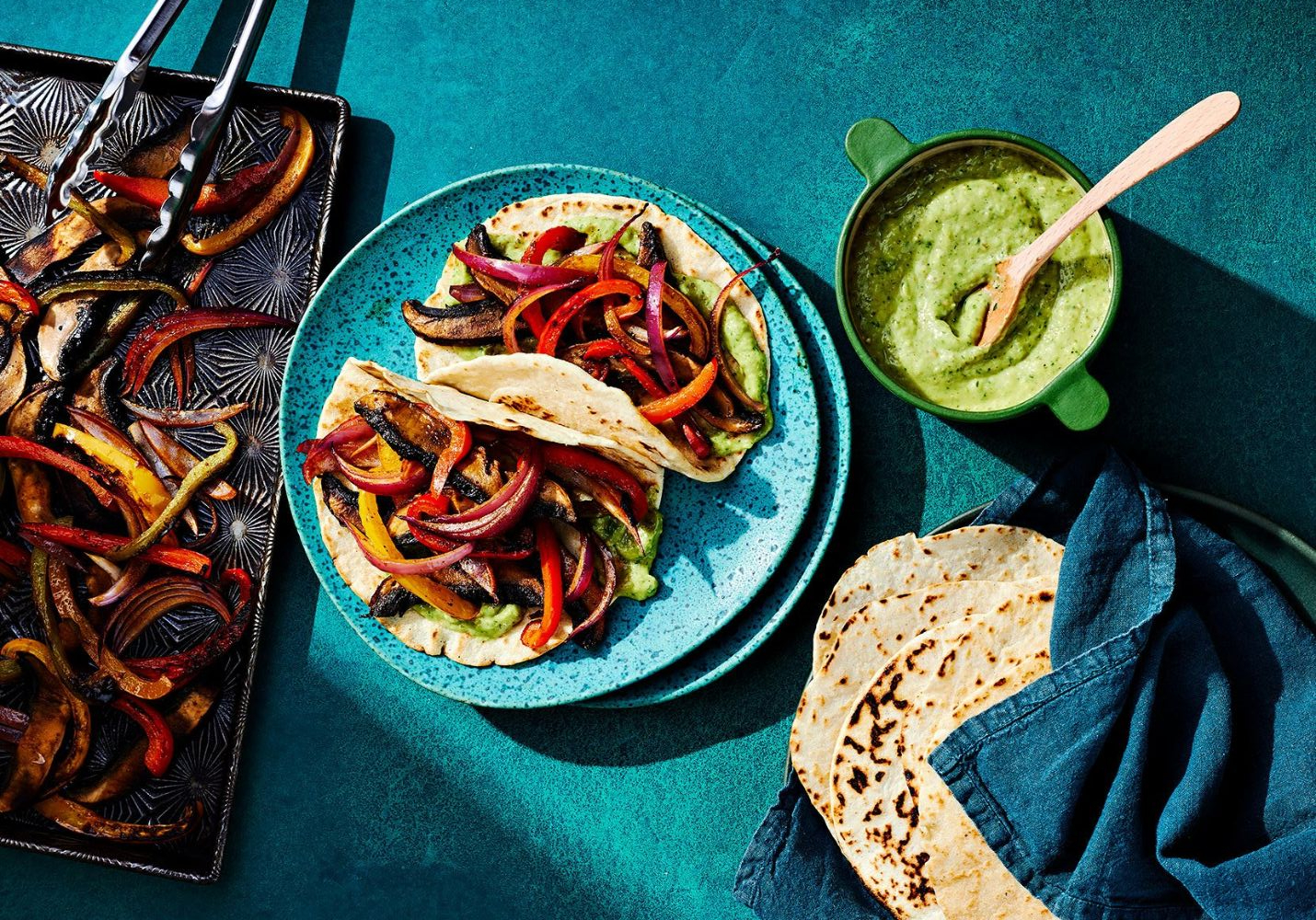 Arranged Food and Objects