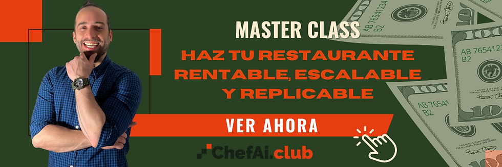 Finanzas para restaurantes