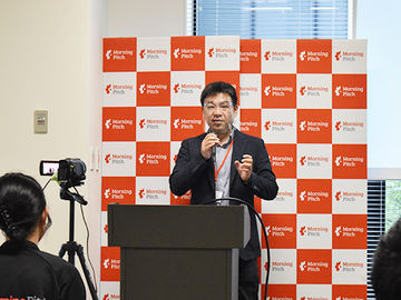 7月8日　モーニングピッチに登壇しました