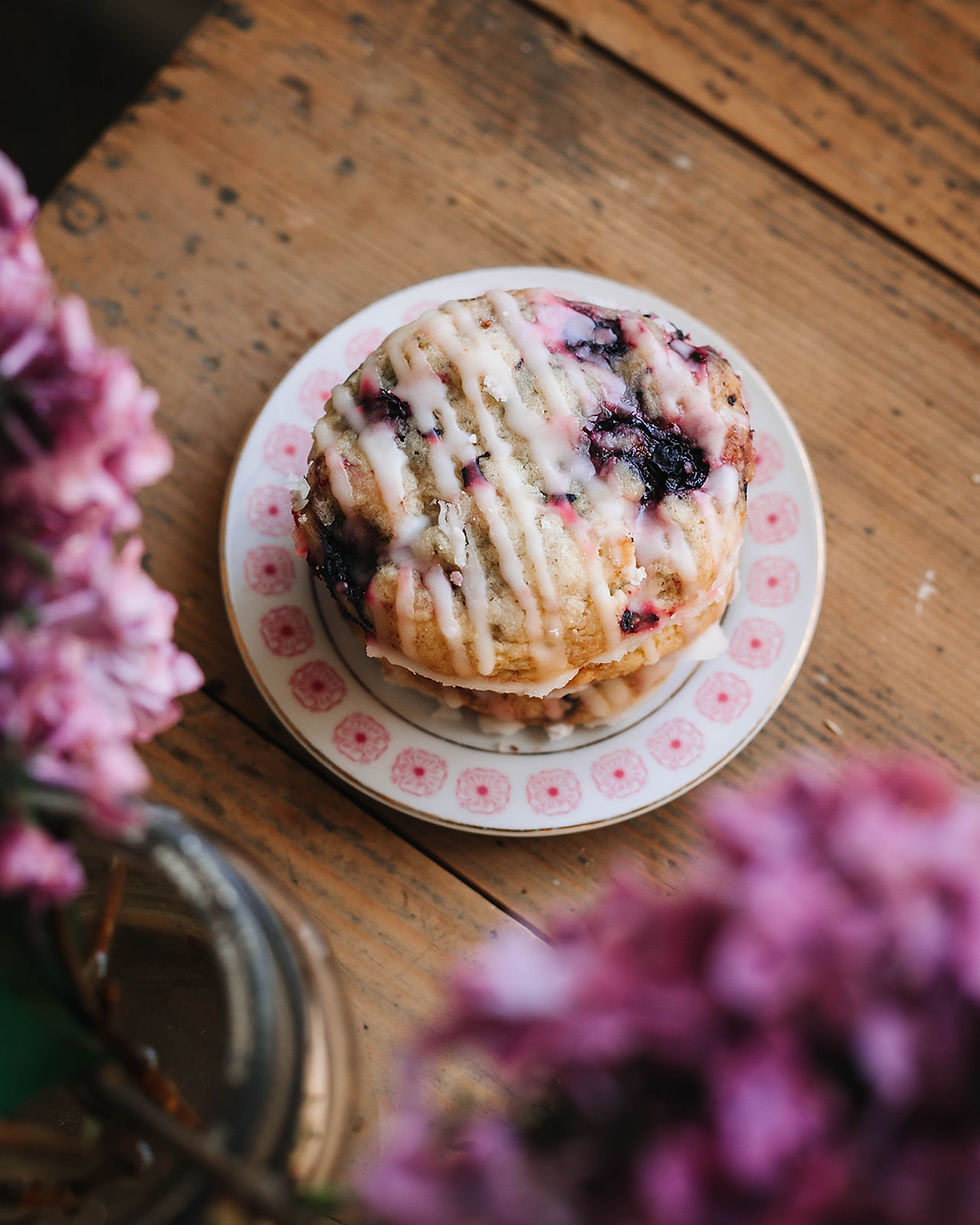 Lemon Blueberry Cookie