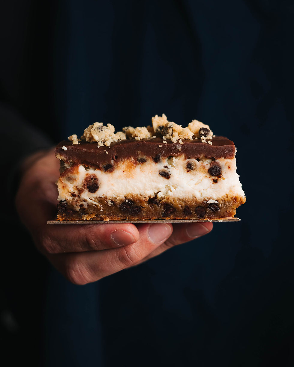 Cookie Dough Cheesecake Bar