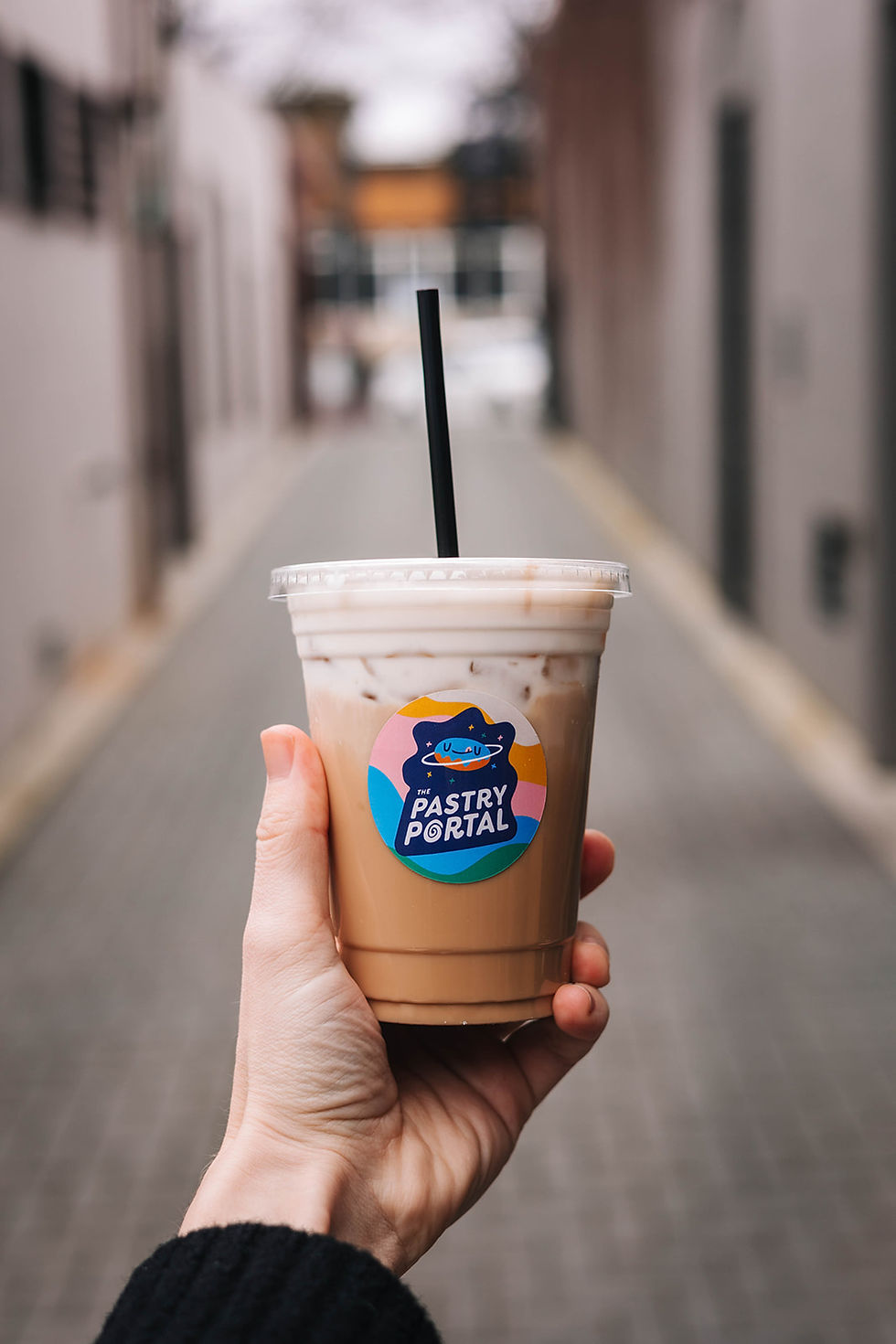 Iced Coconut Latte with Coconut Cold Foam
