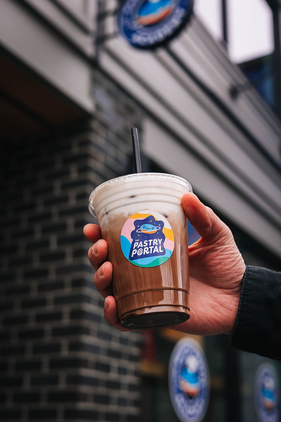 Iced Bounty Latte with Coconut Cold Foam