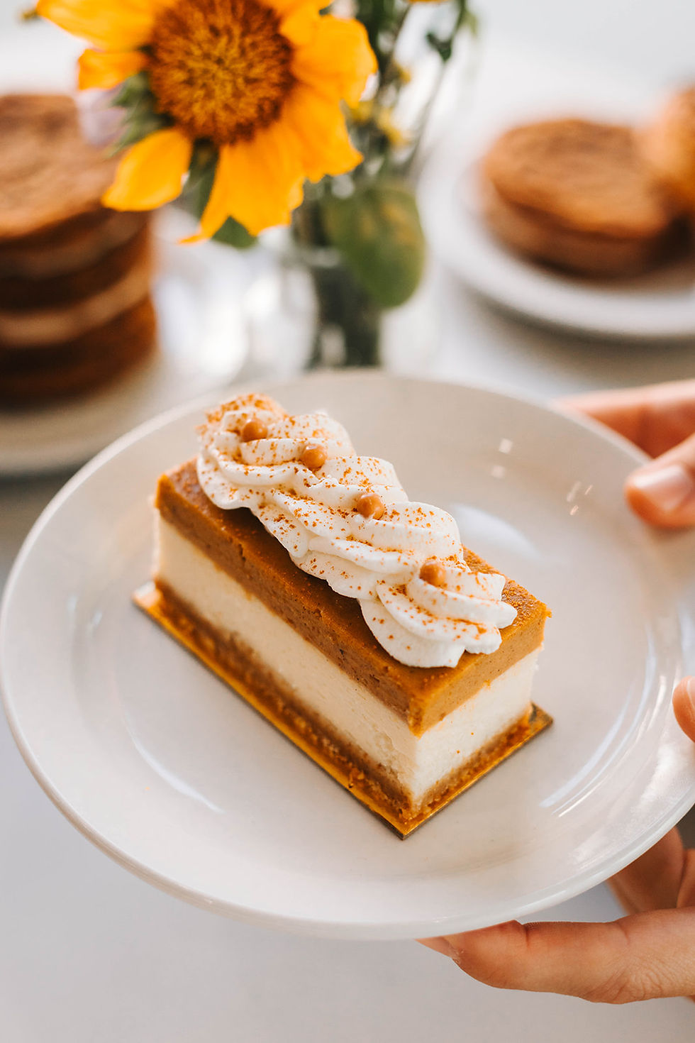 Pumpkin Cheesecake Bar
