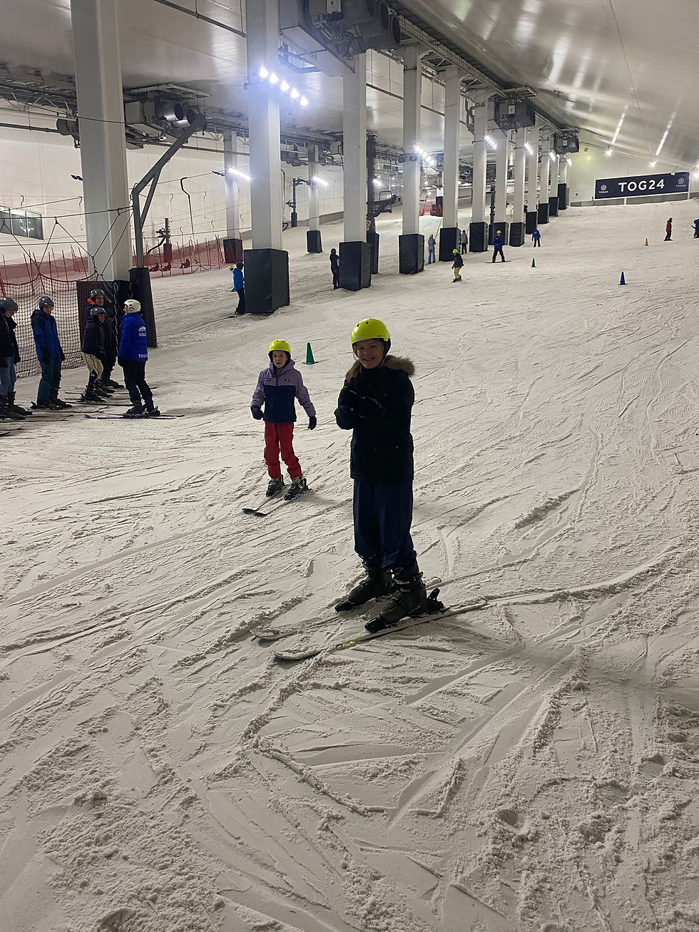 On the slope