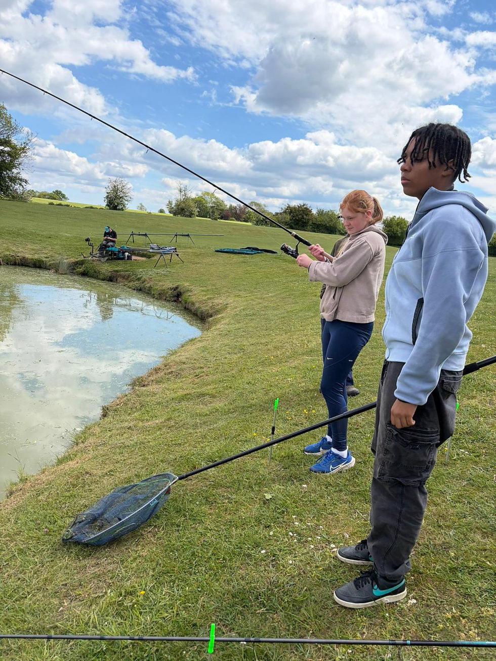 Cadets at Kettles Farm Fisheries