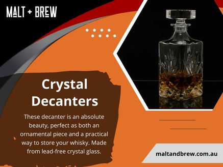 Crystal Scotch Glasses