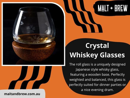 Crystal Whiskey Glasses