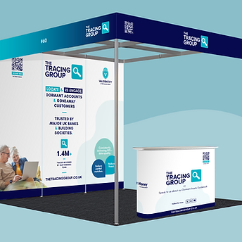 S.Golding Design Services x The Tracing Group Trade Stand Projects