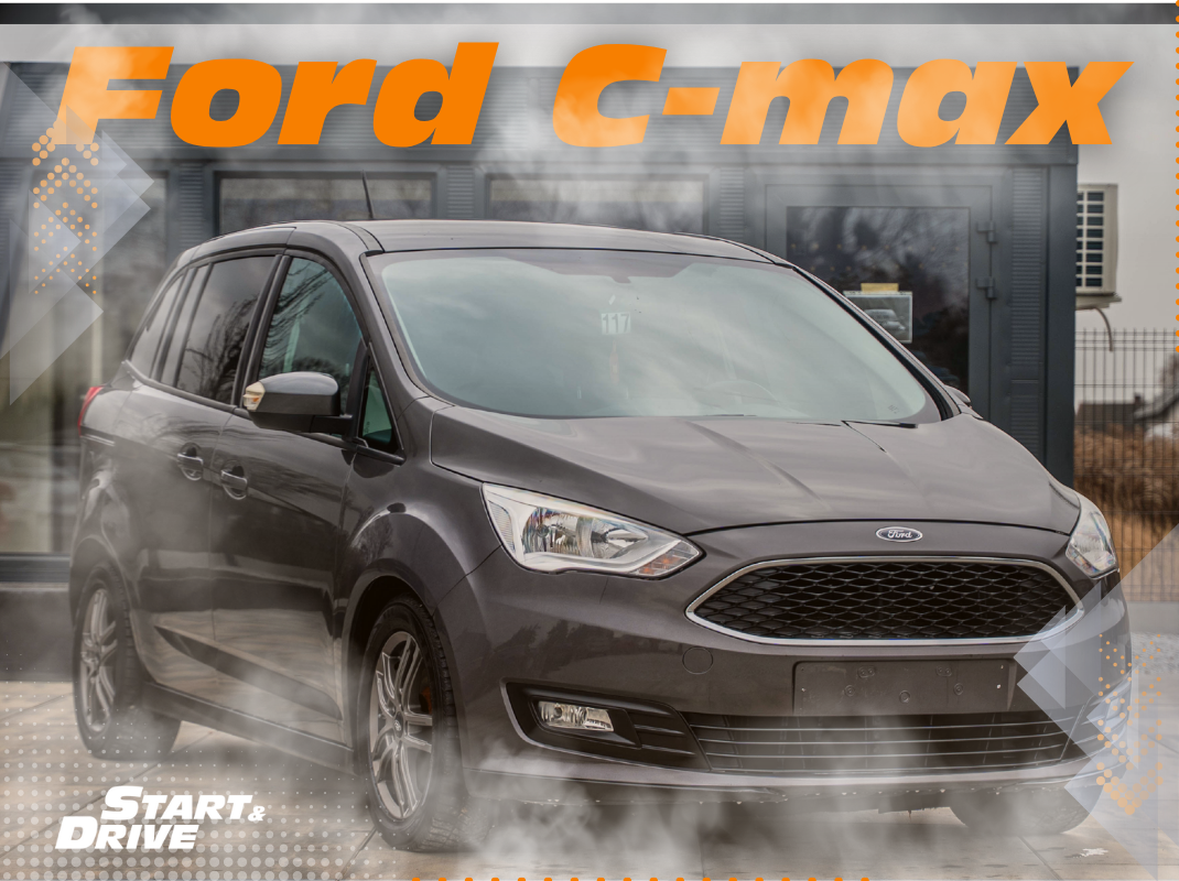 Ford C-Max 1.5 TDCi • 2017 r. • Bogata wersja • Gwarancja przebiegu • Super stan