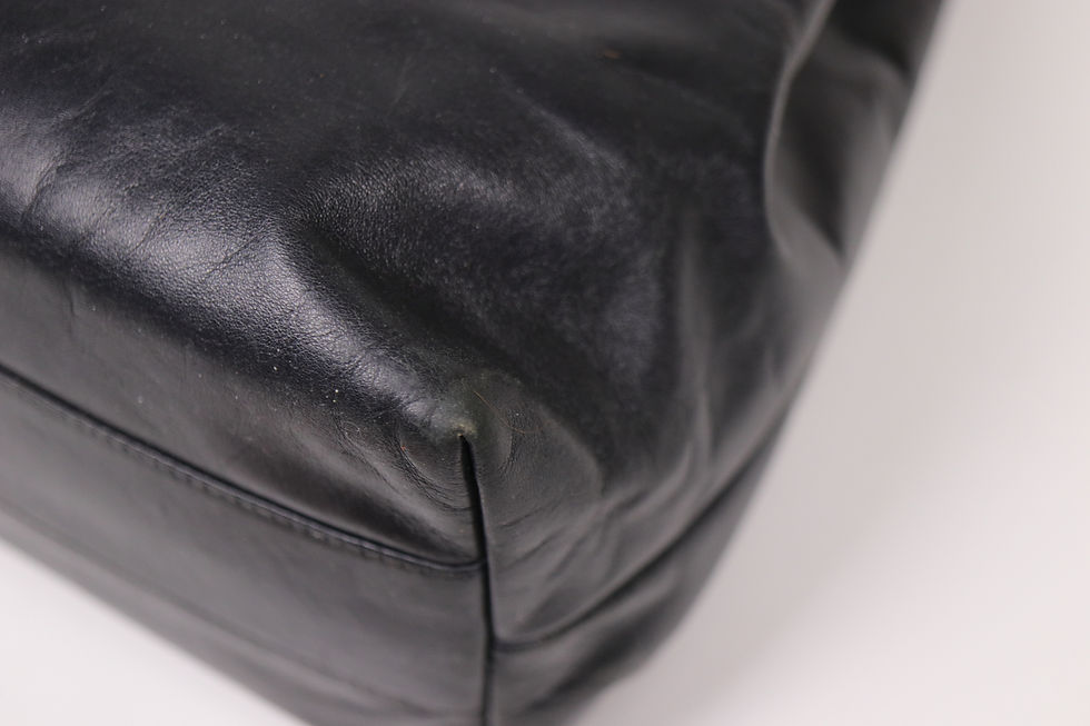 Thumbnail: 1980s BALLY Black Leather Bag