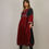 Thumbnail: Antique Afghan Cotton Kuri Dress - Size S