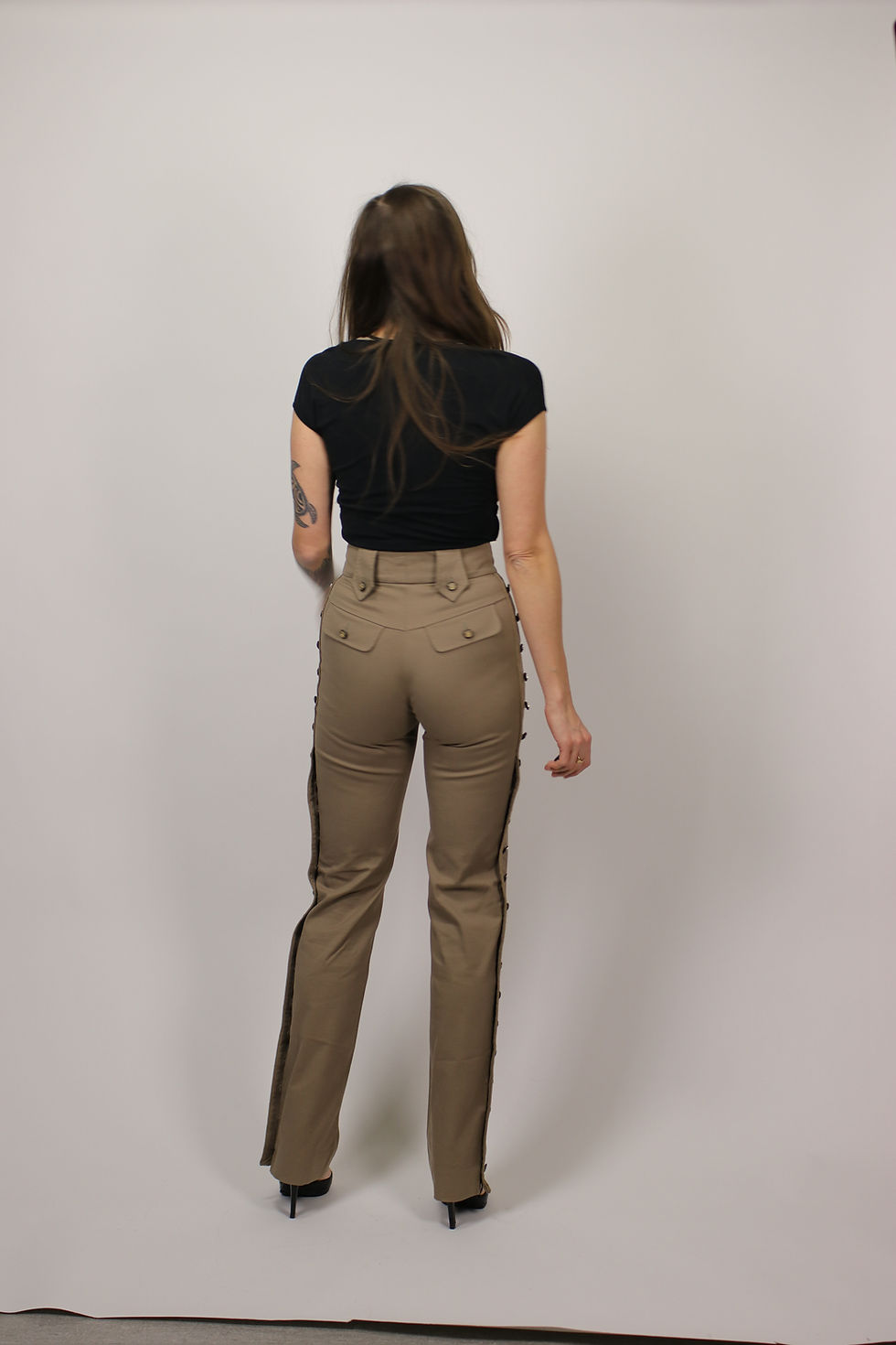Thumbnail: 2000s DOLCE & GABBANA Sailor Pants - Size Xs