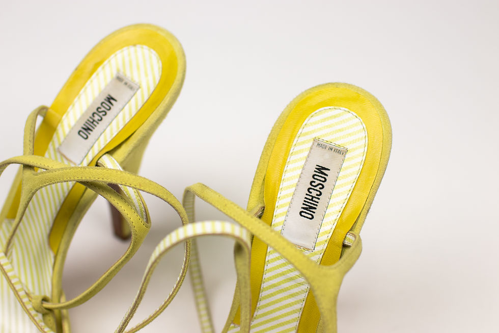 Thumbnail: MOSCHINO Heart Shaped Pumps - Size 40