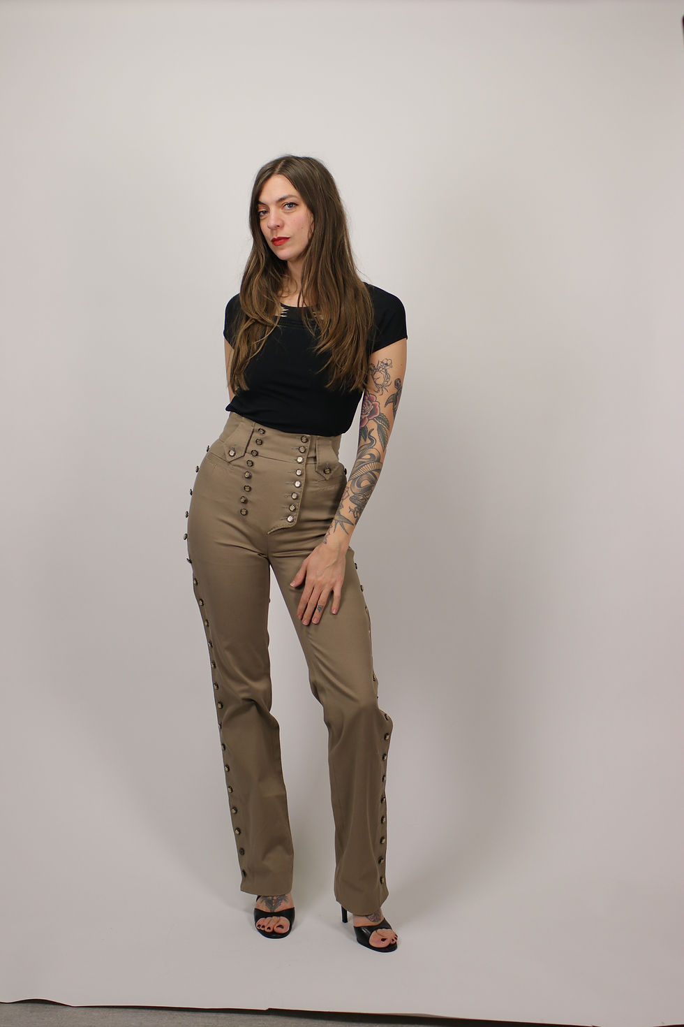 2000s DOLCE & GABBANA Sailor Pants - Size Xs | Baz Vintage