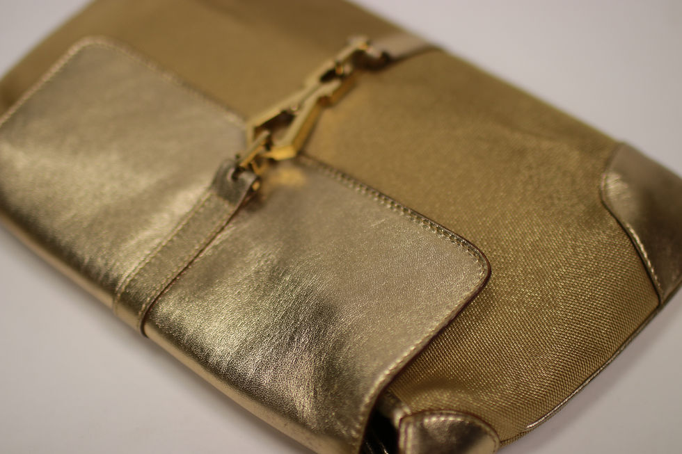 Thumbnail: 1990s GUCCI by Tom Ford, Gold Leather Bag