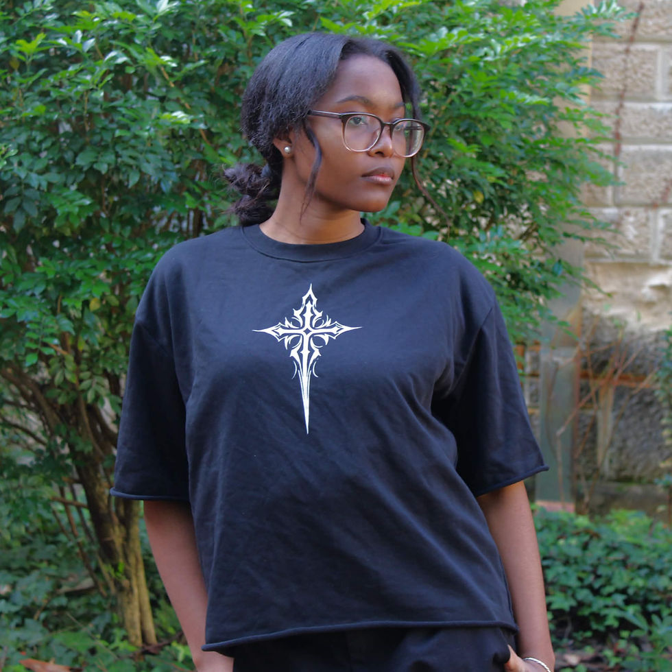 Thumbnail: EMBRACE YOUR INNER ANGEL Oversized T-Shirt