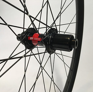 DT 240 CLD Boost rear hub DT Aerolite spokes wire tied and soldered Jet Bicycle Wheels