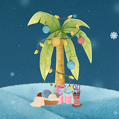 Green White and Yellow Modern Animated Christmas in July TikTok Story.png