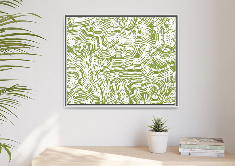 Maze Collection Print on Canvas