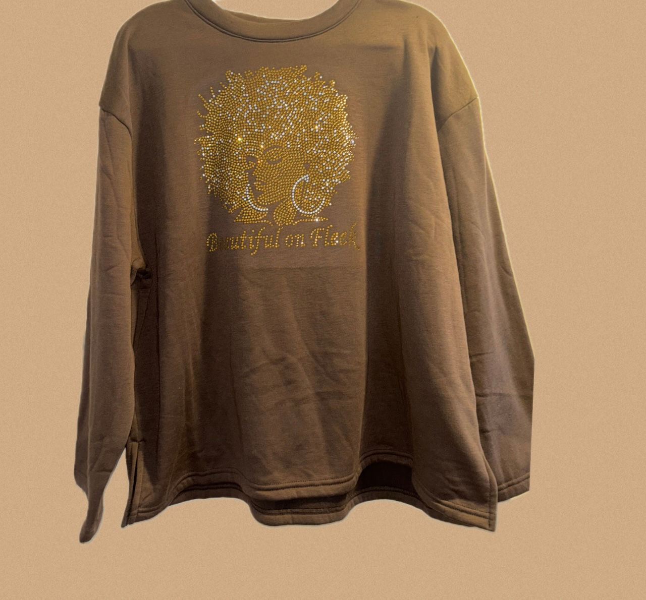 Beautiful on Fleek Women’s Sweatshirt 1X