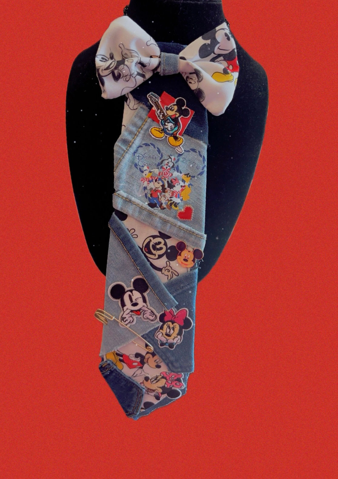 Custom Jean & Denim Denim Tie