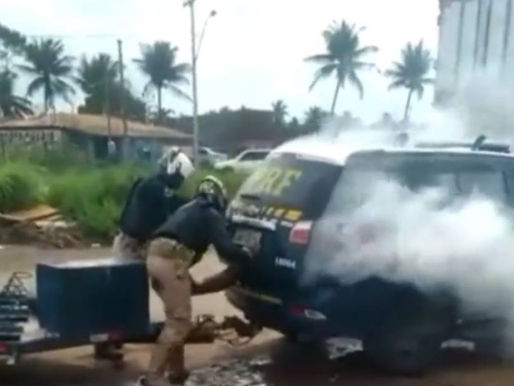 Homem é morto após ser trancado com gás em viatura da PRF em Sergipe