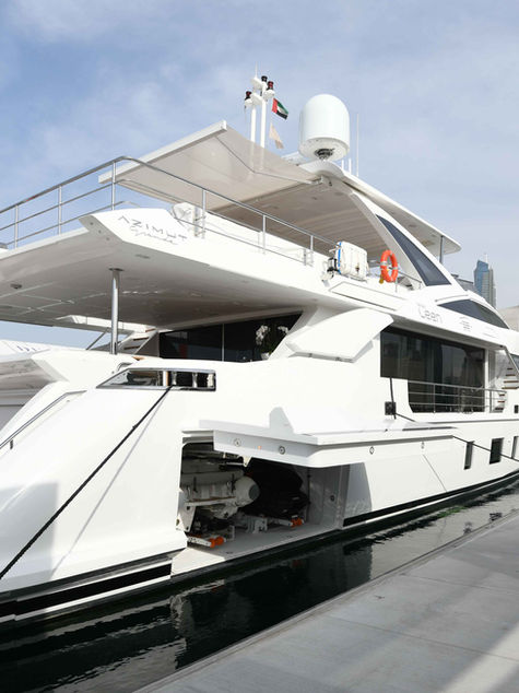 Superyacht Avenue Turns Heads At Dubai International Boat Show 2022 