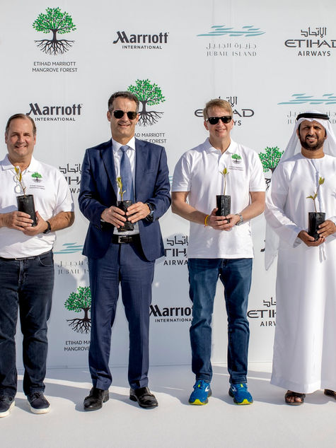 ETIHAD AND MARRIOTT INTERNATIONAL CELEBRATE THE COMPLETION OF THE ETIHAD MARRIOTT MANGROVE JUNGLE