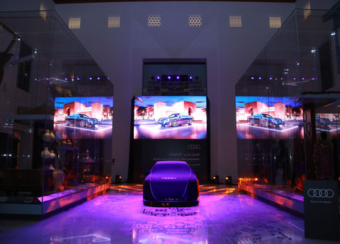 Enhanced Audi A8 L and S8 make Oman debut at spectacular National Museum in Muscat