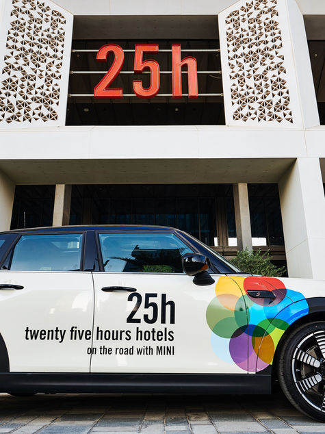 25hours Hotel One Central teams up with MINI to offer guests complimentary drives during their stay
