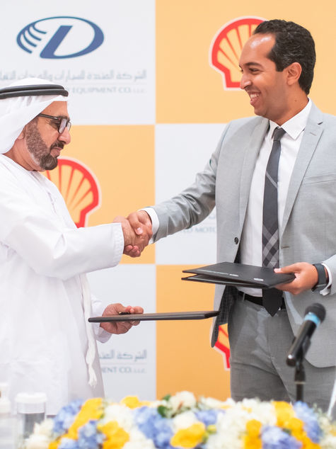 Shell Middle East joins forces with United Motors & Heavy Equipment to distribute Shell Lubricants