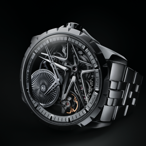 THE EXCALIBUR SORAYAMA MONOBALANCIER HYPNOTIC ART FOR THE WRIST