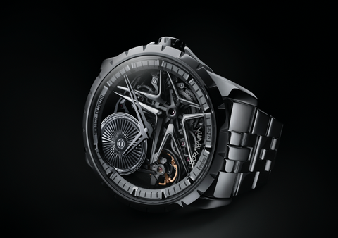 THE EXCALIBUR SORAYAMA MONOBALANCIER HYPNOTIC ART FOR THE WRIST