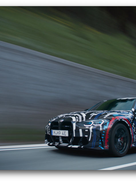 Ultimate driving dynamics: BMW M GmbH begins concept testing for all-electric high-performance model