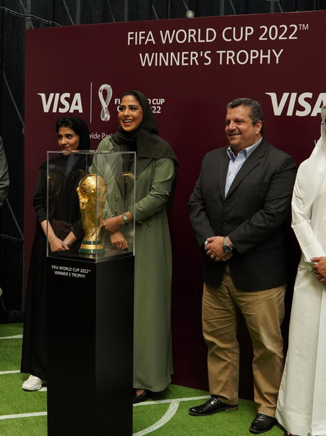 Visa brings FIFA World CupTM Winner’s Trophy to Qatar