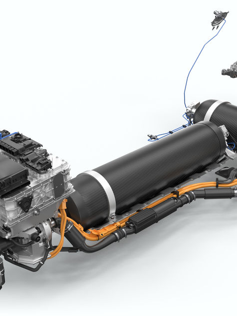 BMW Group commences in-house production of fuel cells for BMW iX5 Hydrogen in Munich