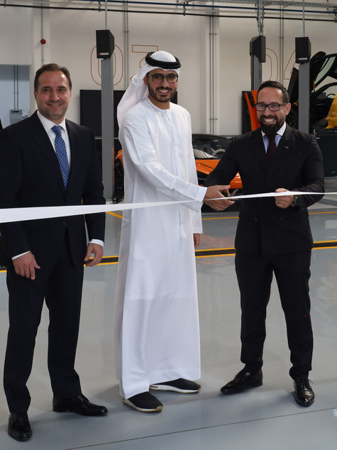 McLaren Dubai opens the largest dedicated McLaren Service Centre in the Middle East & Africa