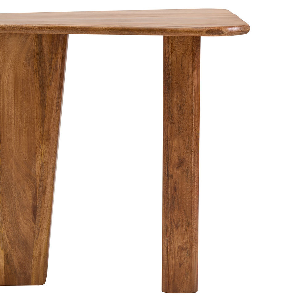 Thumbnail: Natural Finish Mango Wood Coffee Table