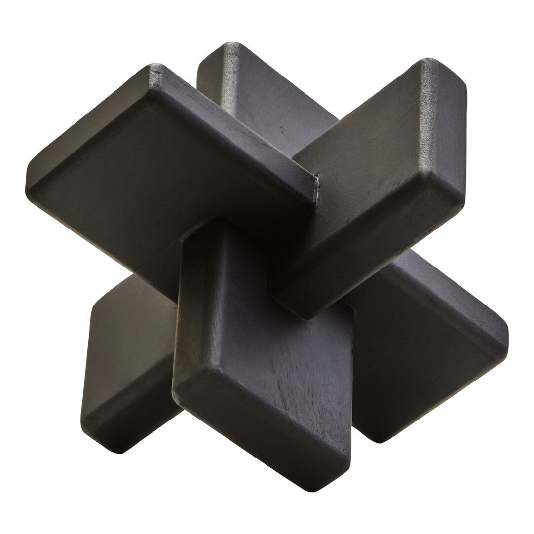 Modern and stylish Black Acacia Wood Sculpture